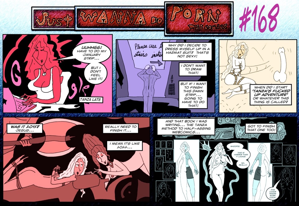 #168a Just Wanna Half-Ass A January Webcomic!