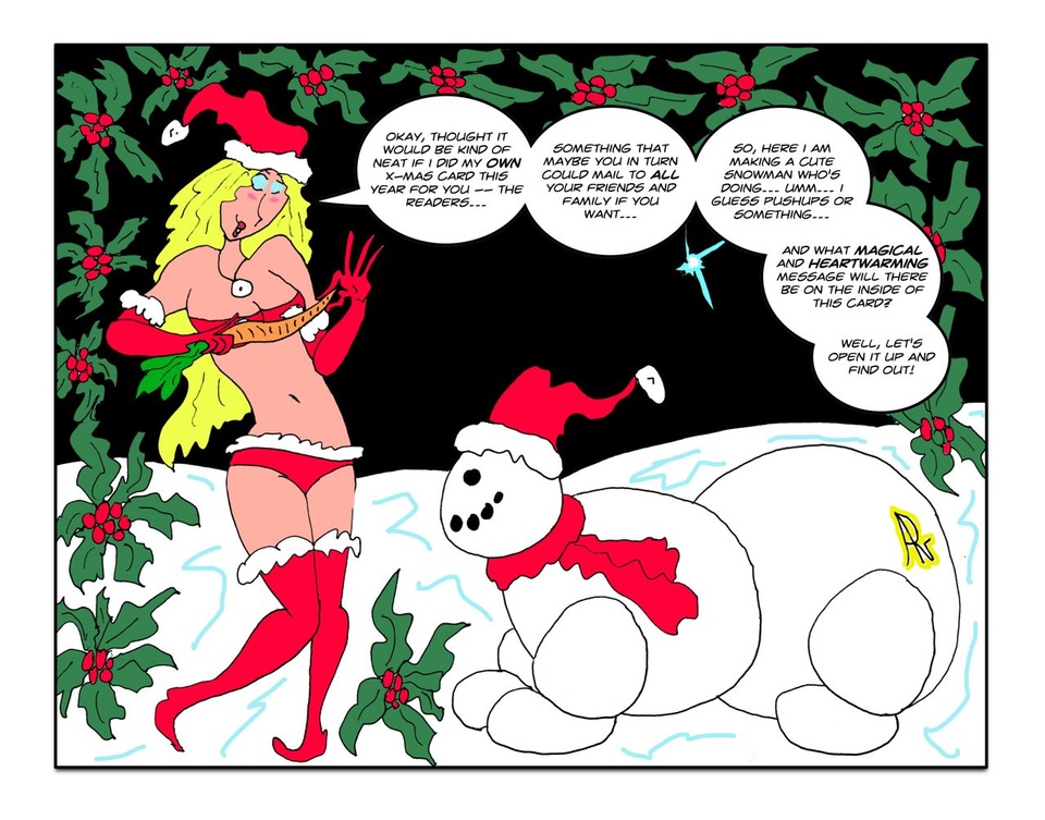 Tanza's X-Mas Card Front Side