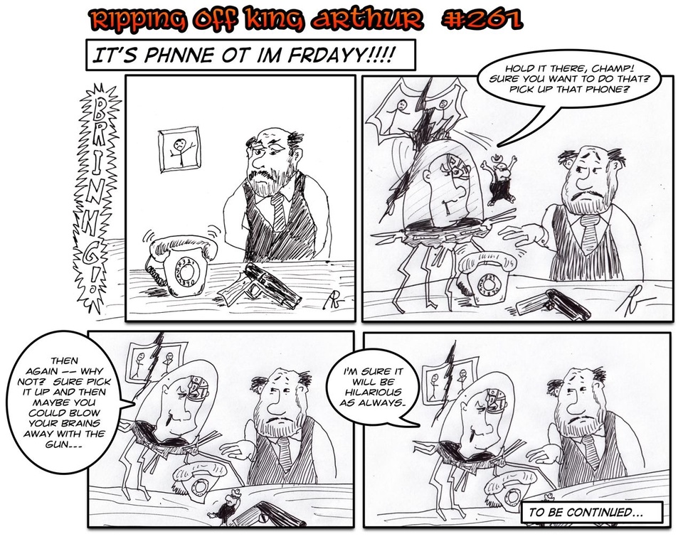 #261 It's Phnne ot im Frdayy XXXVIII