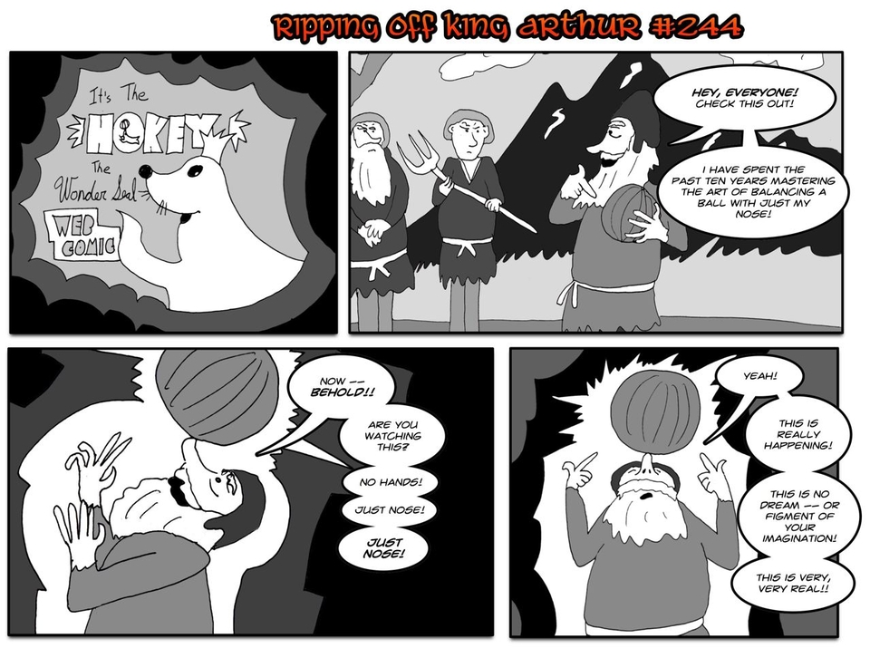 #244a The Hokey the Wonderseal Webcomic Part Four