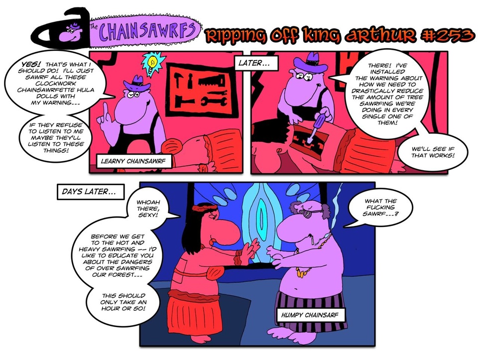 #253 The Chainsawrfs Part Five