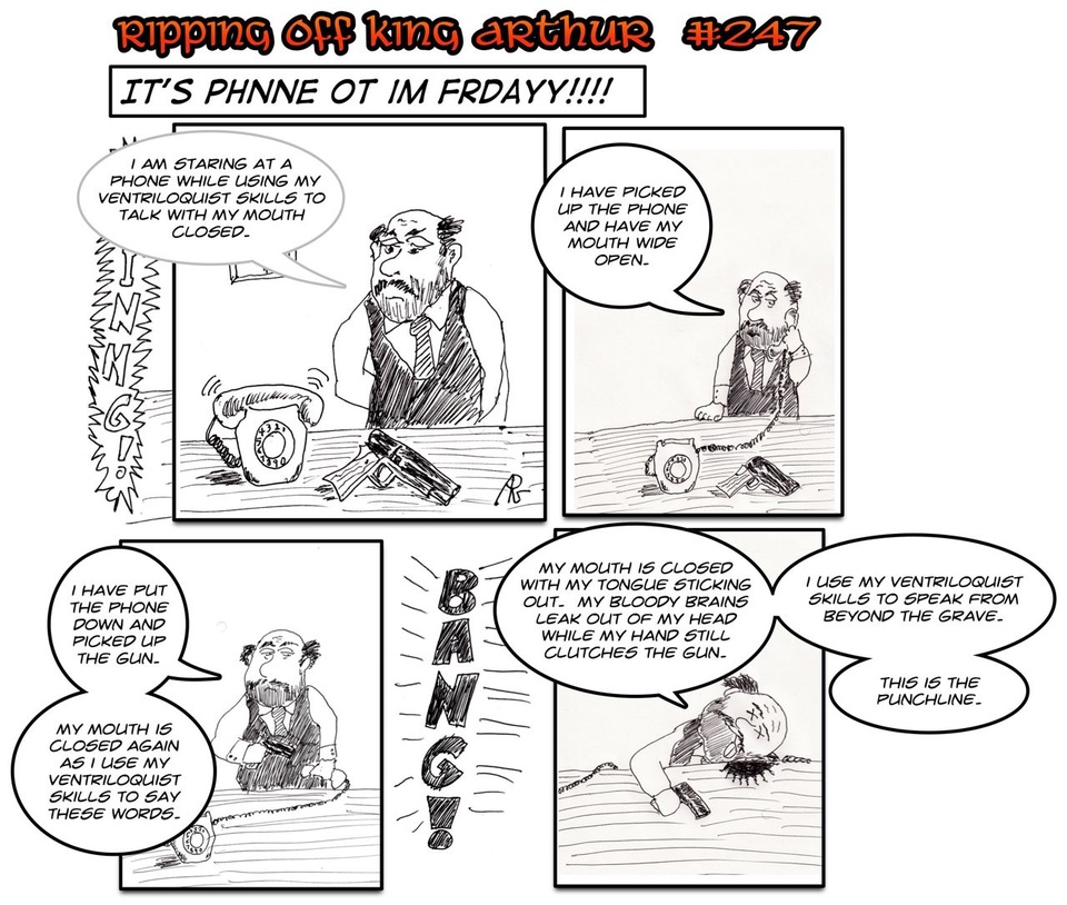 #247 It's Phnne ot im Frdayy XXXVI