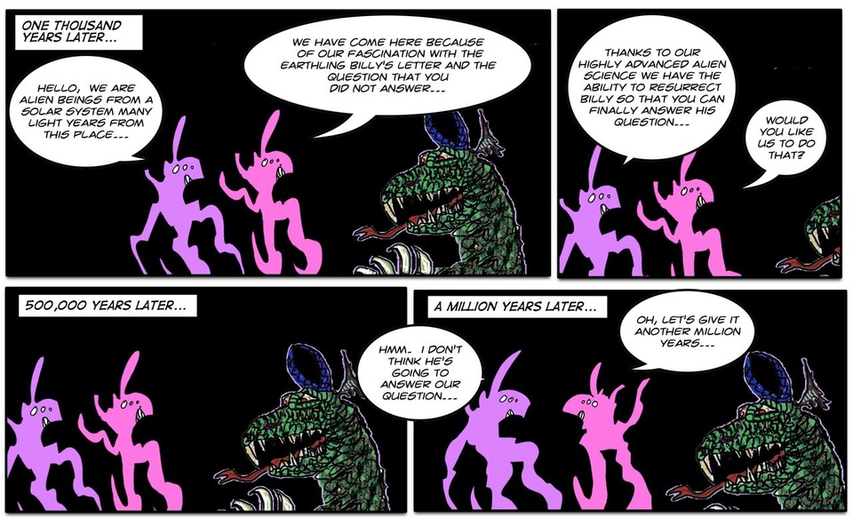 #274c Pope Lizardsaurus's Fan Mail Part Two