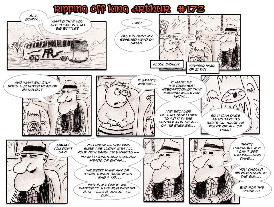 #172 The Severed Head of Satan Takes the Bus