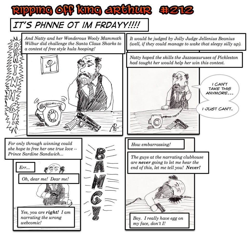 #212 It's Phnne ot im Frdayy XXXI