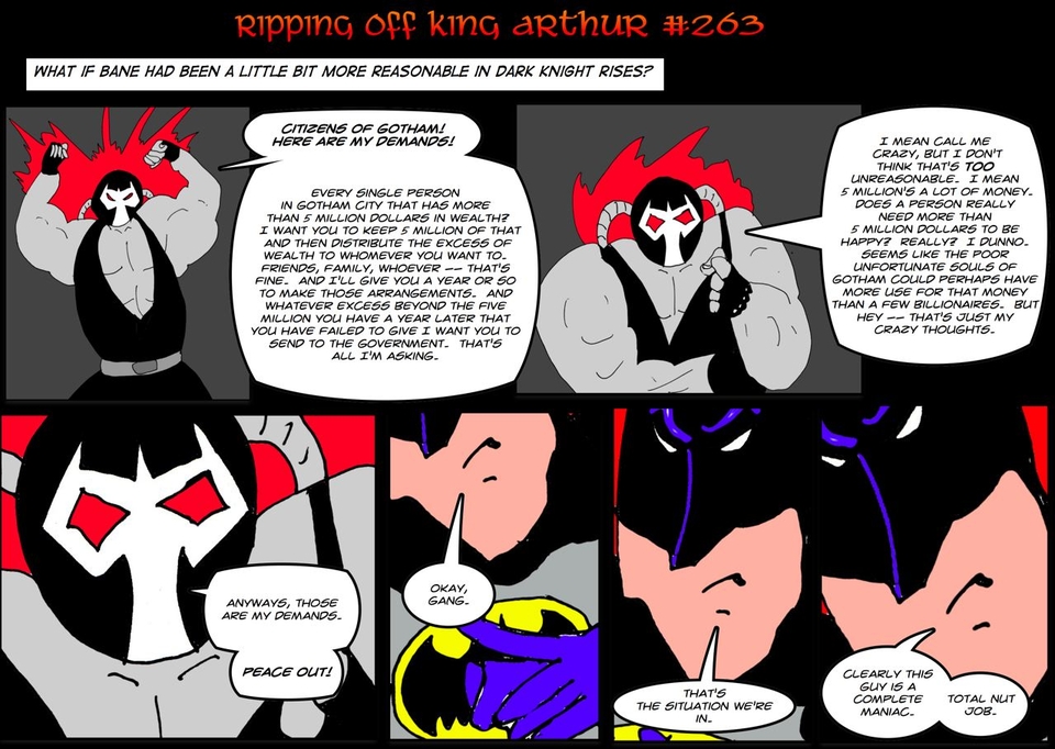 #263a What if Bane had been a little bit more reasonable in Dark Knight Rises?