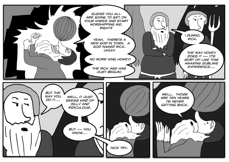 #244b The Hokey the Wonderseal Webcomic Part Four