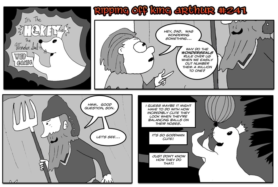 #241a The Hokey the Wonderseal Webcomic Part One