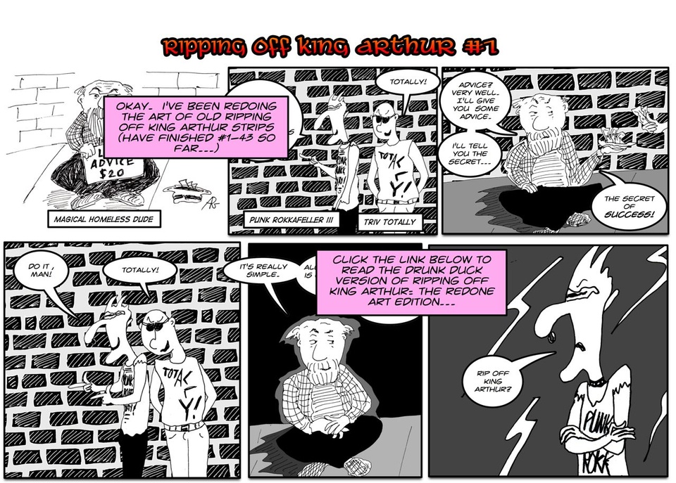 Ripping Off King Arthur -- The Redone Art Edition!