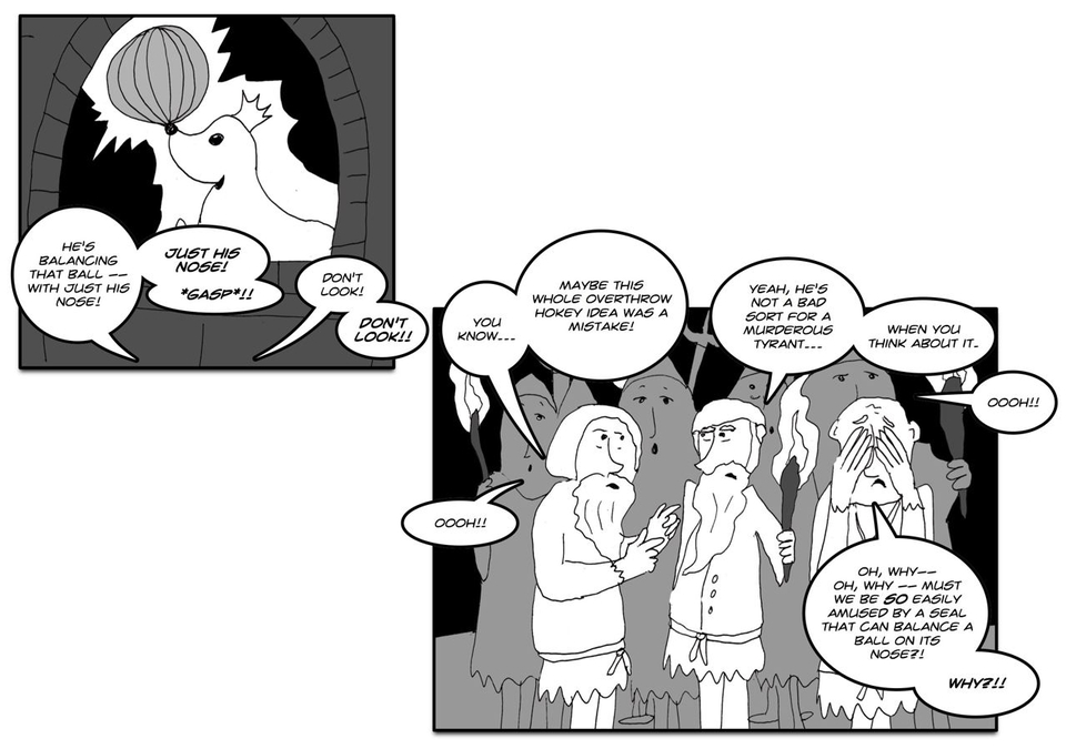 #243b The Hokey the Wonderseal Webcomic Part Three