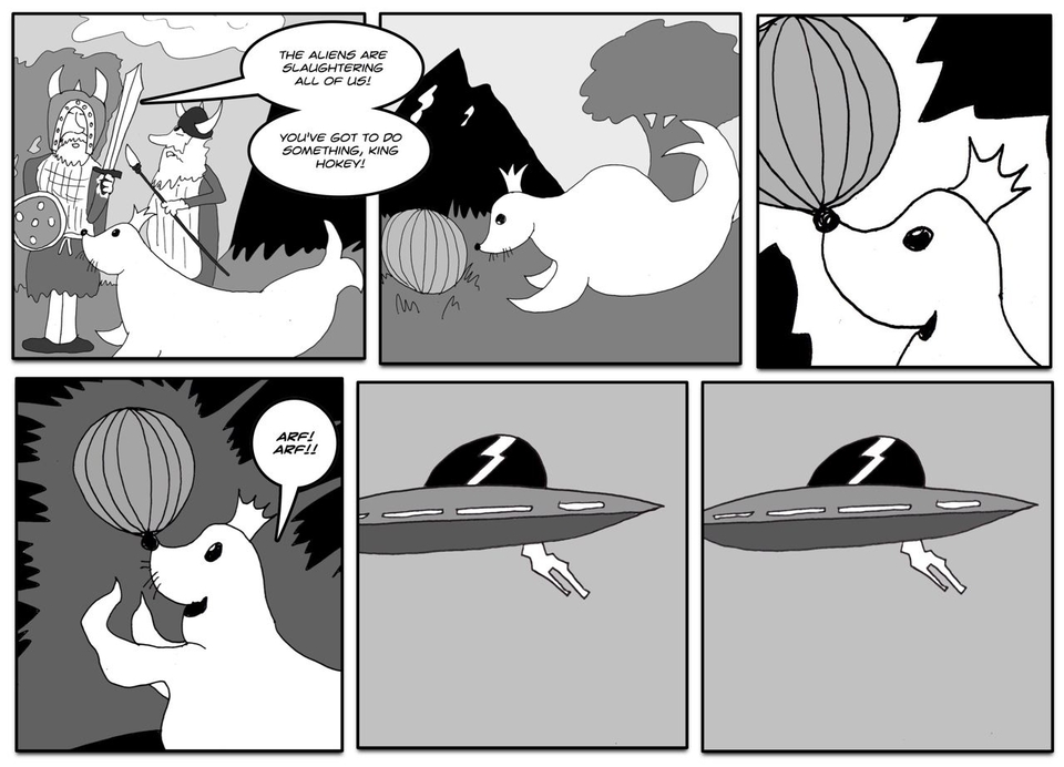 #245b The Hokey the Wonderseal Webcomic Part Five