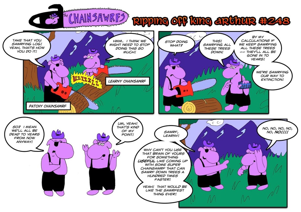 #248 The Chainsawrfs Part One