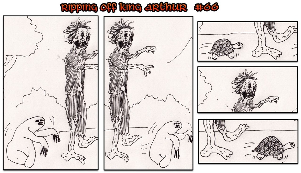 #66a World's Slowest Zombie