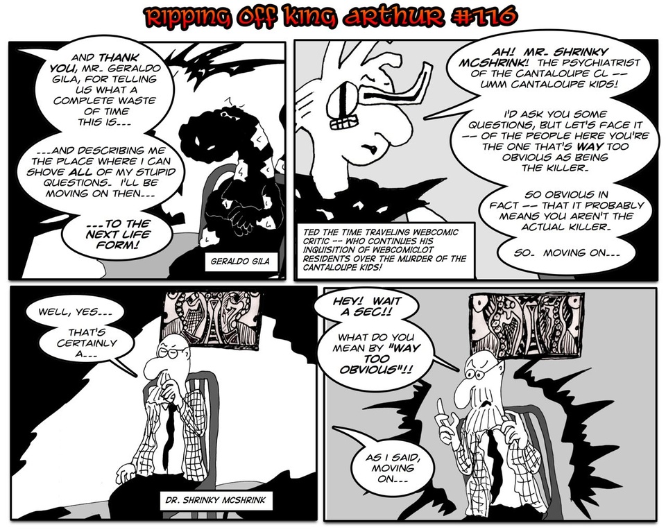 #116a Who Dunnit? Part Twenty-One