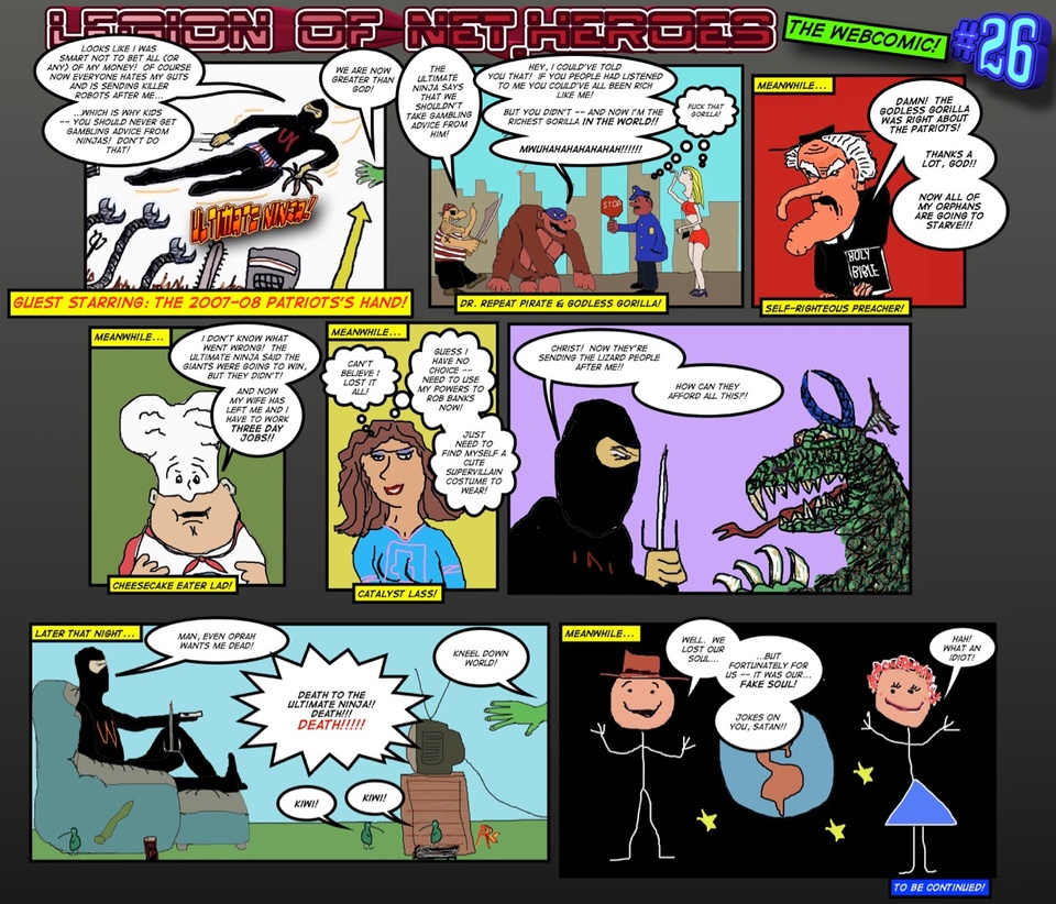 #26 What if the Ulimate Ninja's Superbowl Prediction HAD BEEN WRONG?!!