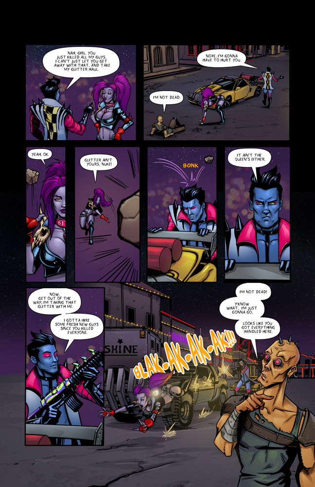 Space Bitch - #1 - Glitter Getaway - Page 5