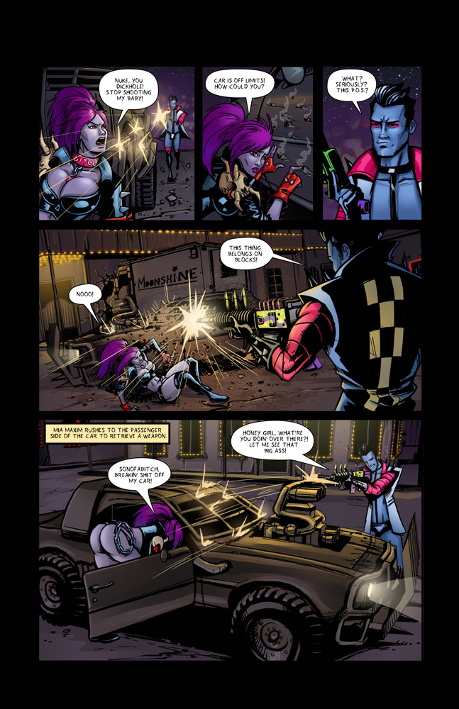 Space Bitch - #1 - Glitter Getaway - Page 6