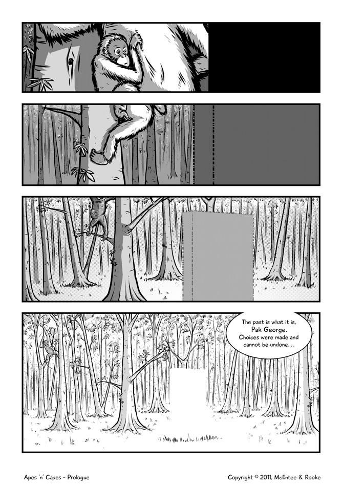 A hasty exit - IMPRINT page 4