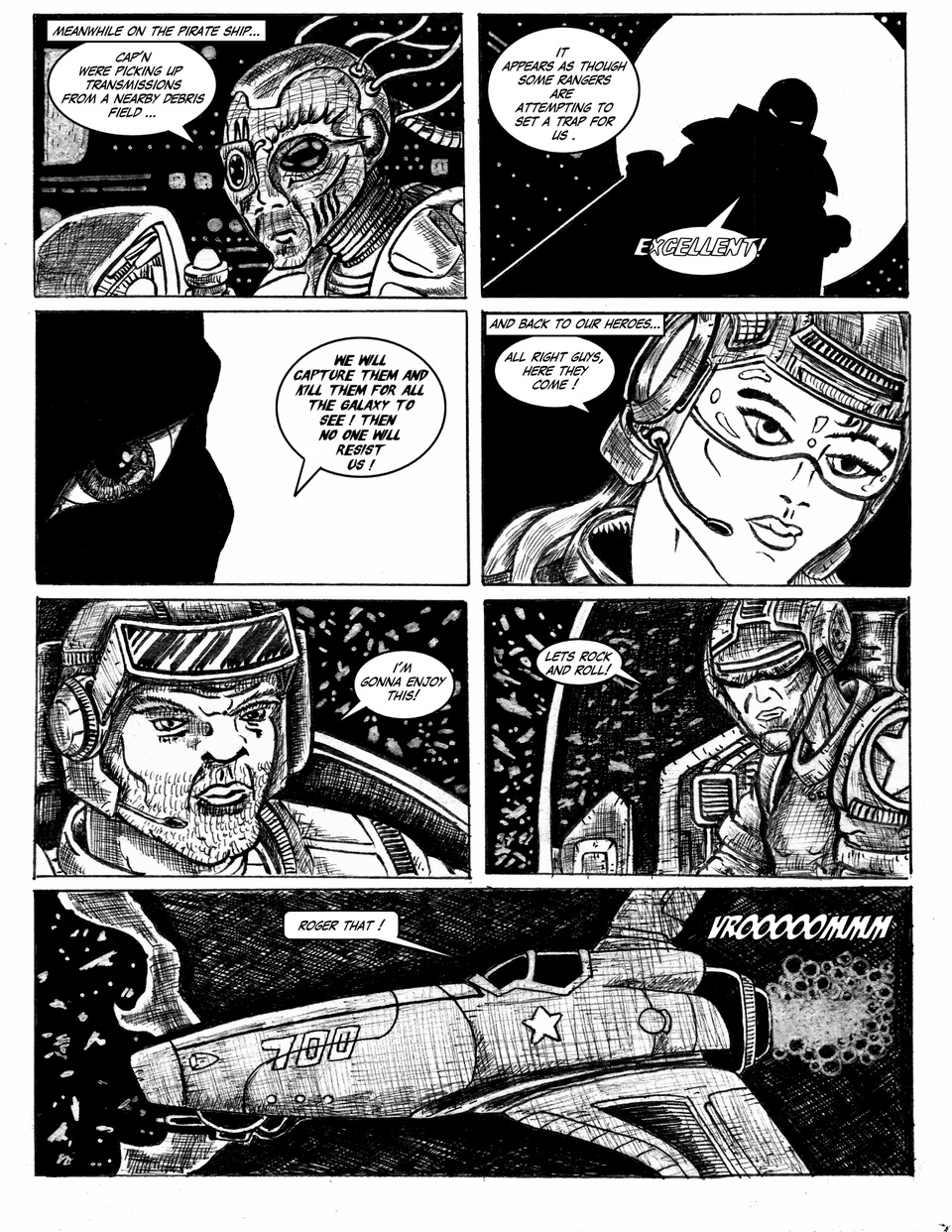 space pirates page 3