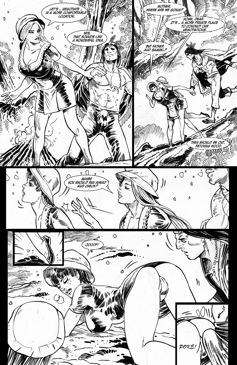 Why don't you run ahead, dear?