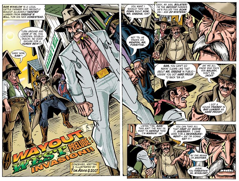 Wayout West Issue 2 pages 2&3