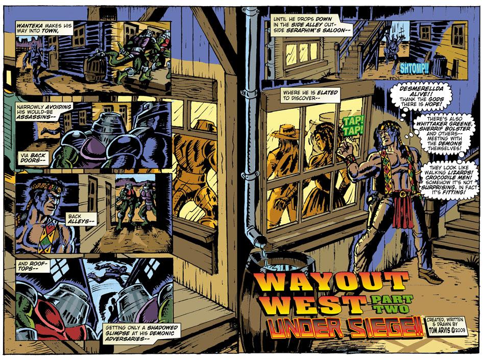 Wayout West Issue 3 pages 2&3