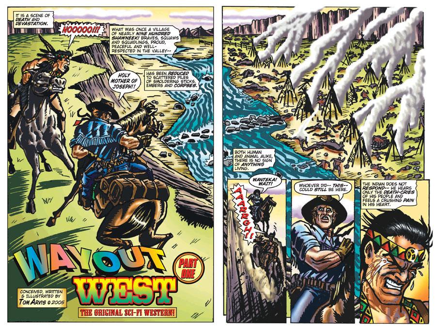 Wayout West 1 pages 2 & 3