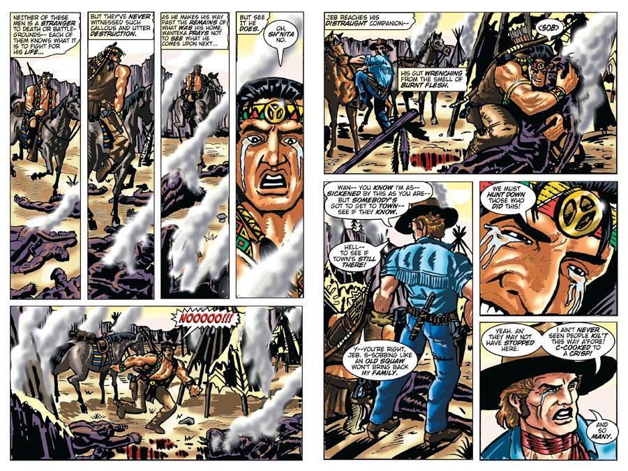 Wayout West 1 pages 4 & 5