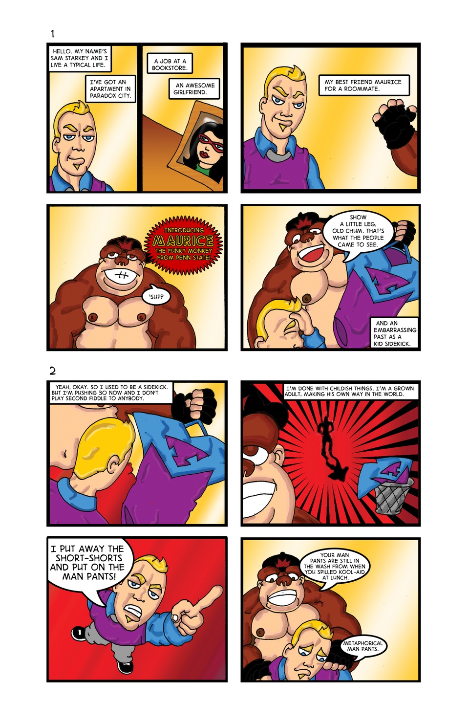 Short Pants Romance #1 Page 1