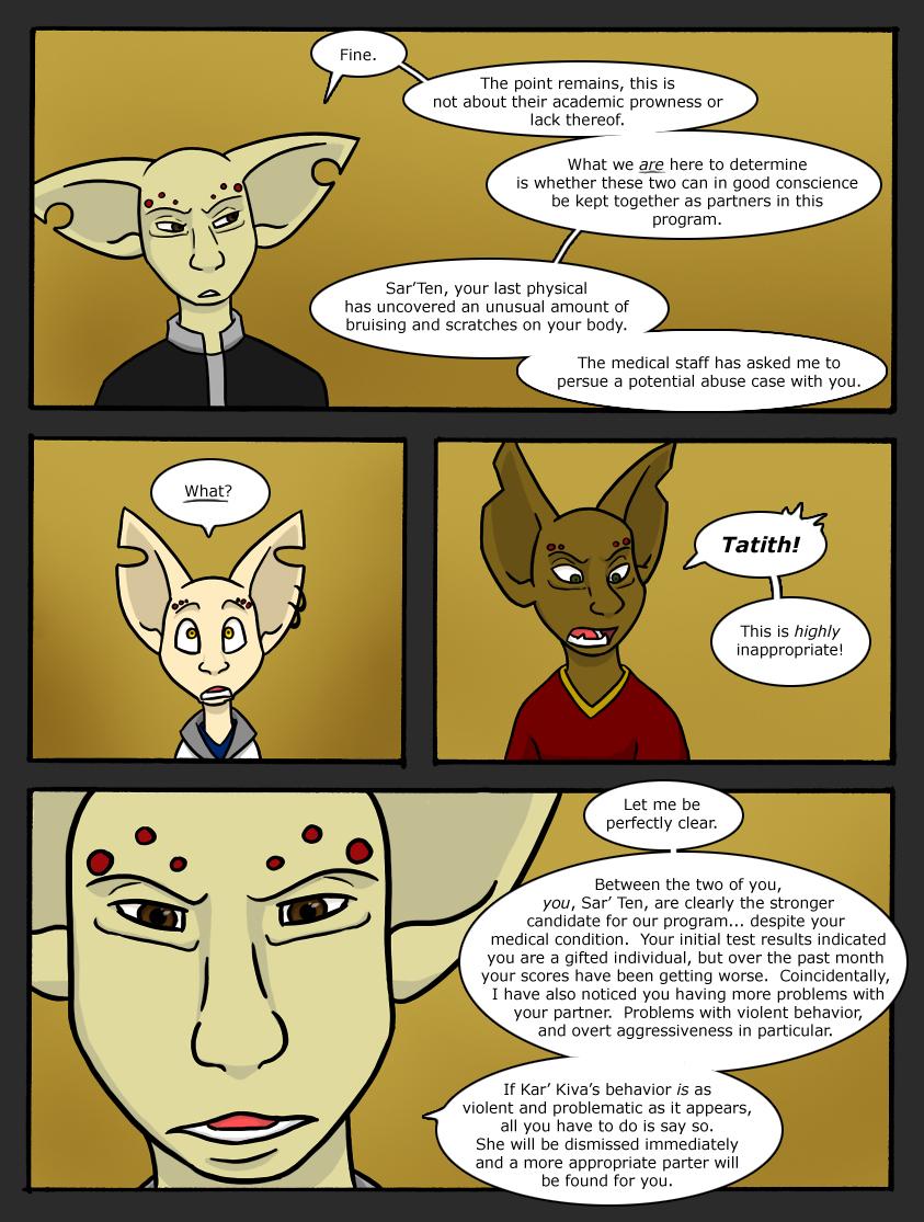 133 - He finally gets to the point