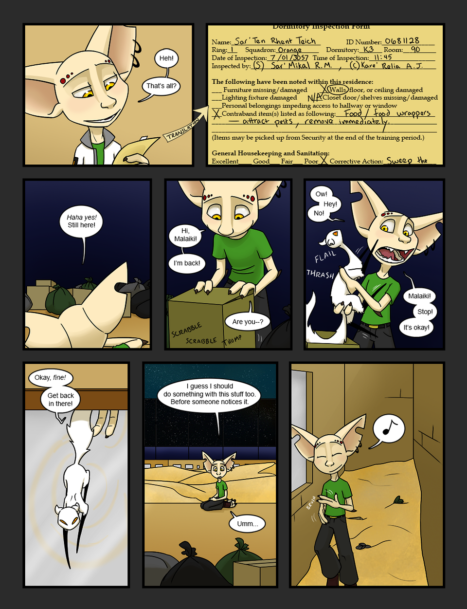 347 - Yellow slip