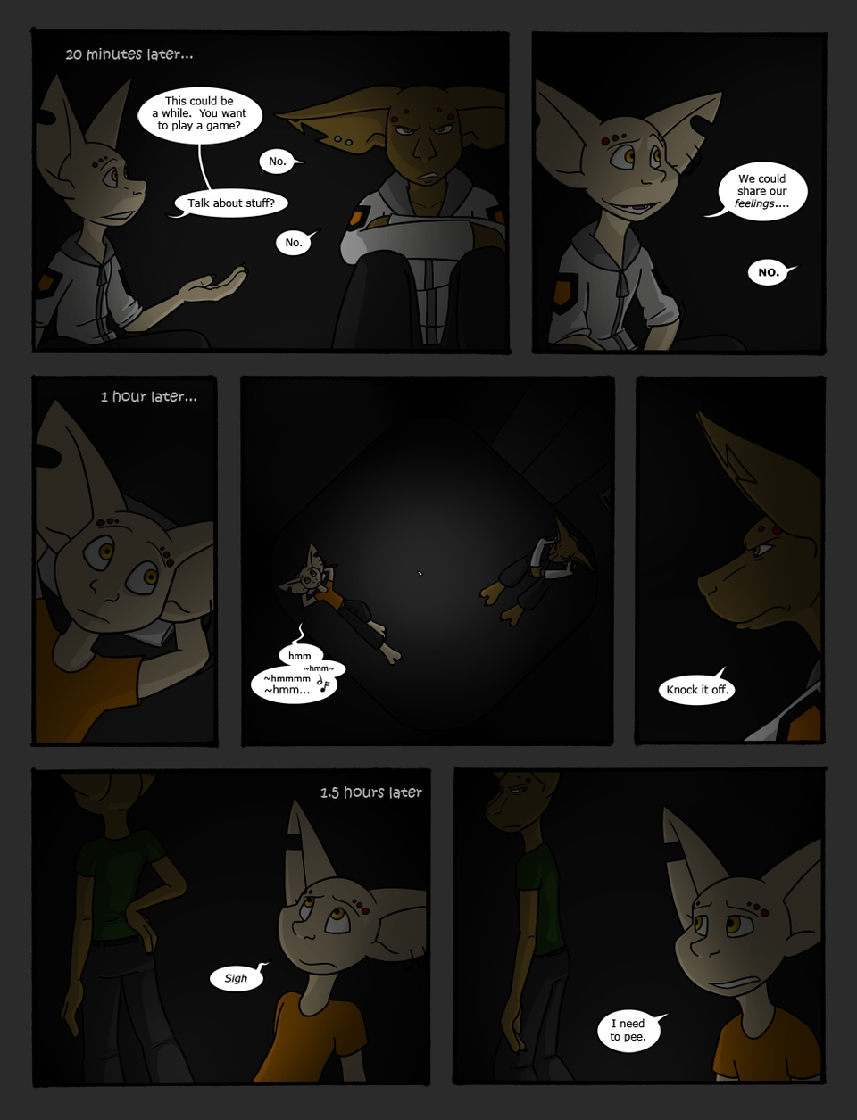 185 - Sitting in the dark