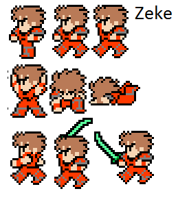 Zeke sprites