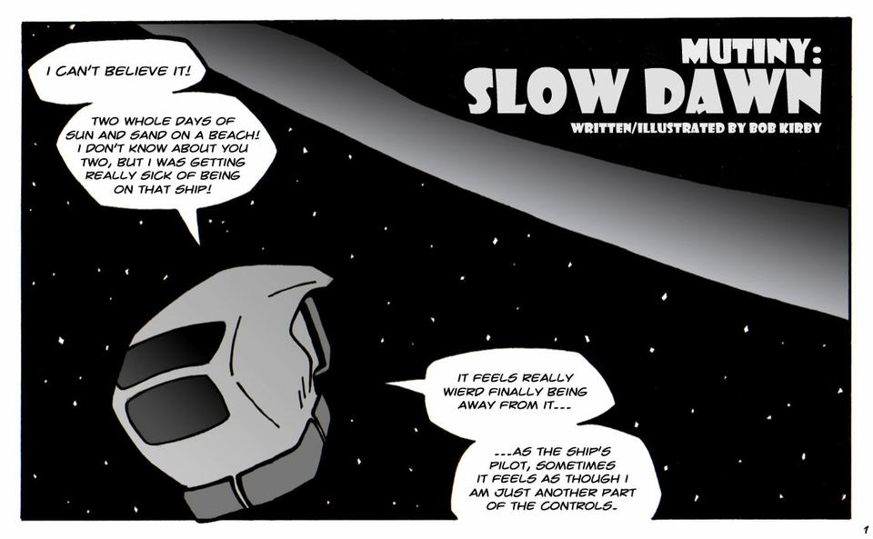 Slow Dawn Page One