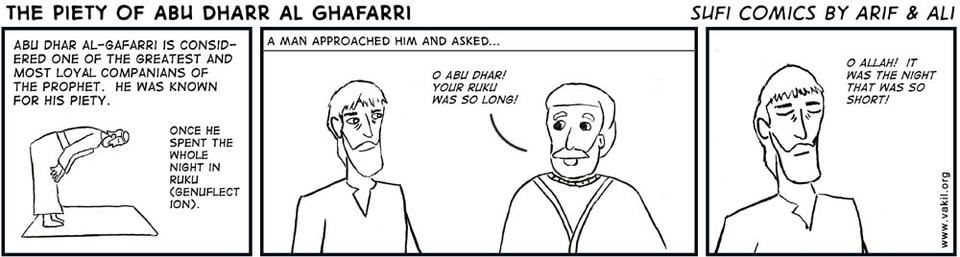 Sufi Comics: Abu Dharrâ€™s Piety