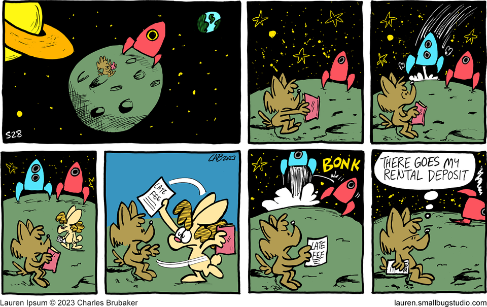 SUNDAY: Taking up space