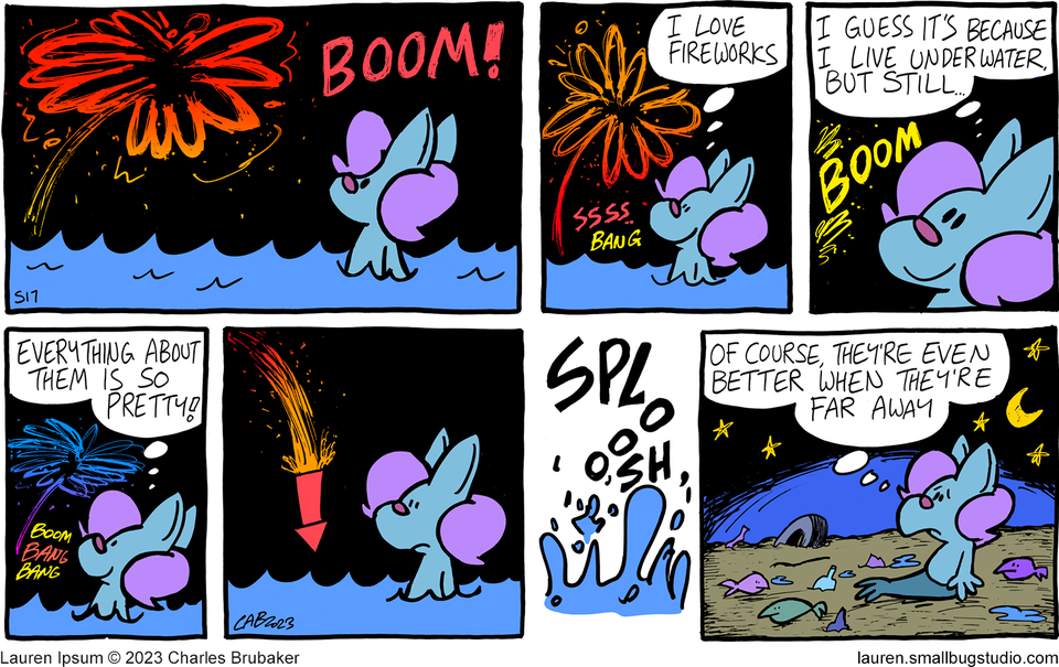 SUNDAY: Fireworks