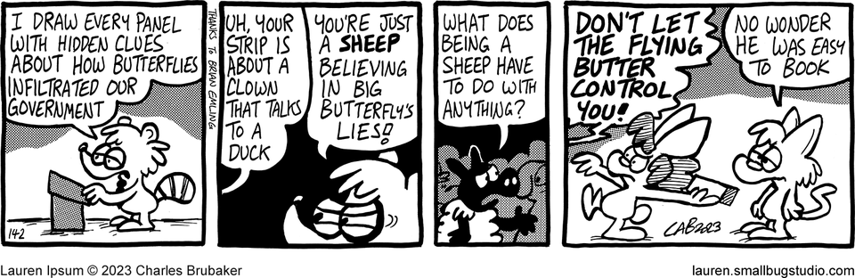 The Butterfly Conspiracy #4