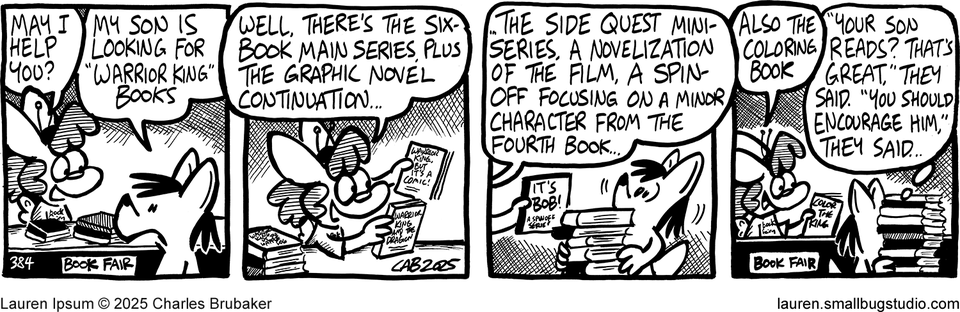 The Book Fair(y) #3