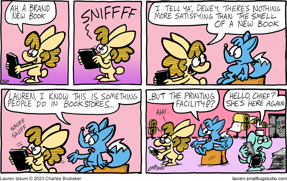 SUNDAY: New Book Smell