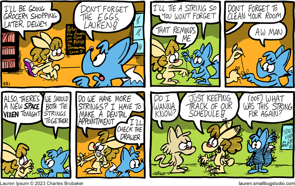 SUNDAY: String along