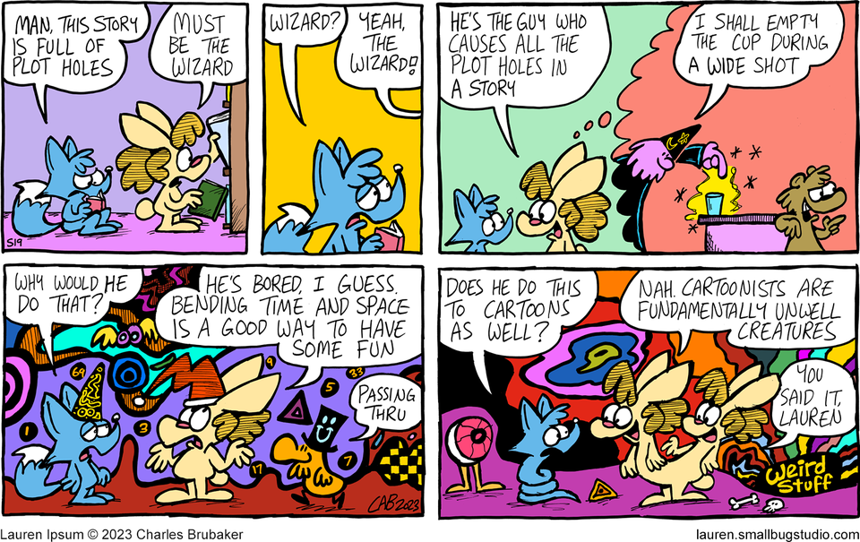 SUNDAY: The Wizard Did It