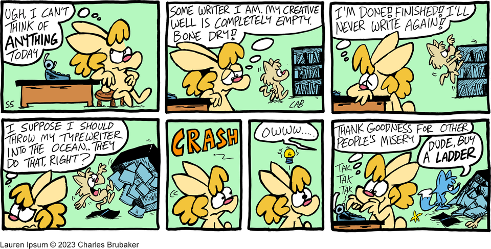 SUNDAY: Writer's Block