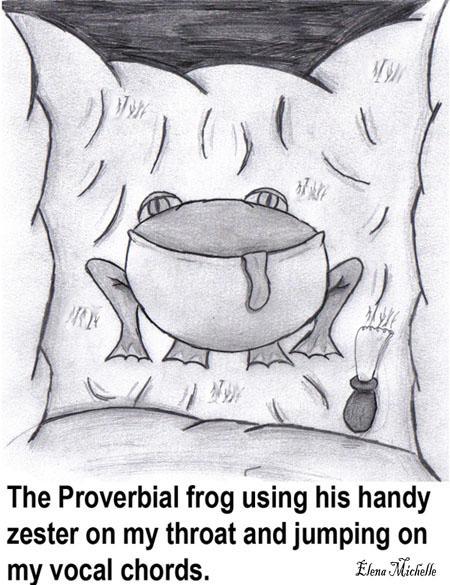 I used to like frogs.