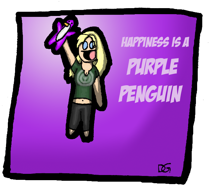 Purple Penguin