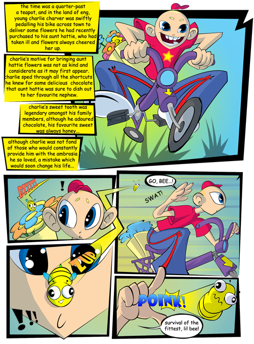 Go-Bee Issue 1 page 1