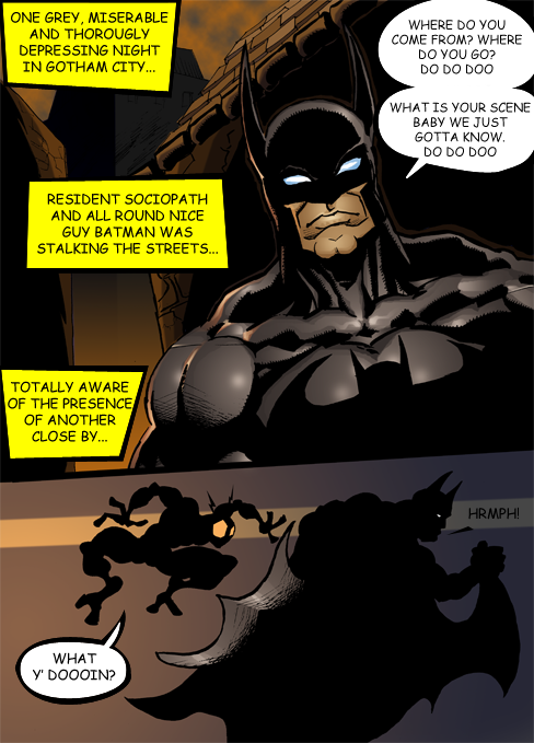 Go-Bee meets Batman