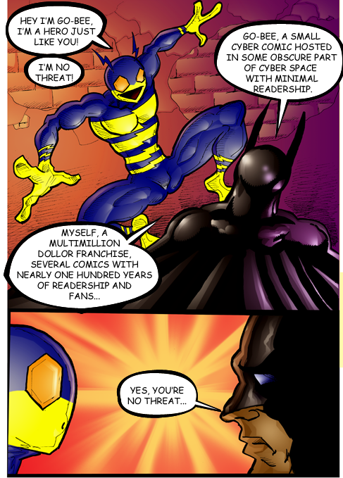 Go-Bee meets Batman 2