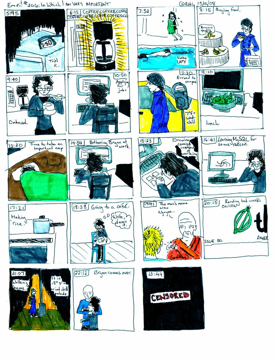 #206: In which I am very important