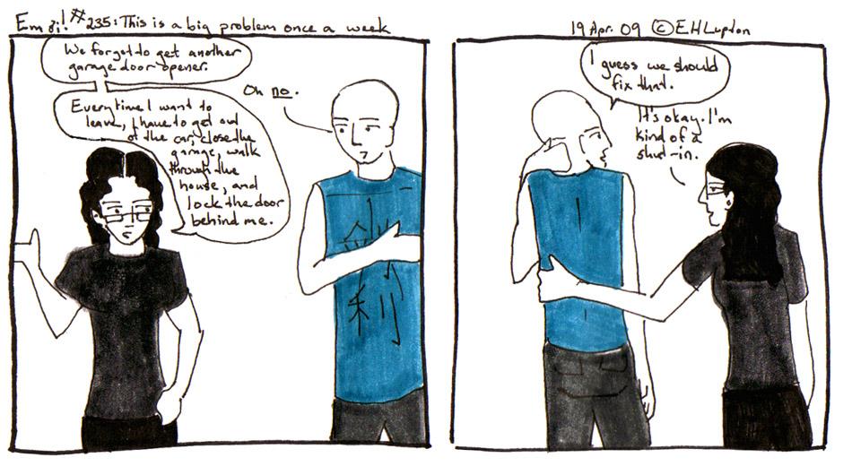 #235: This is a big problem once a week